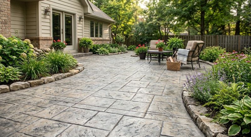 Concrete Patio Finishing in Fort Worth, TX