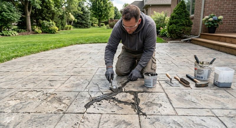 Decorative Concrete Repair in Gainesville, GA